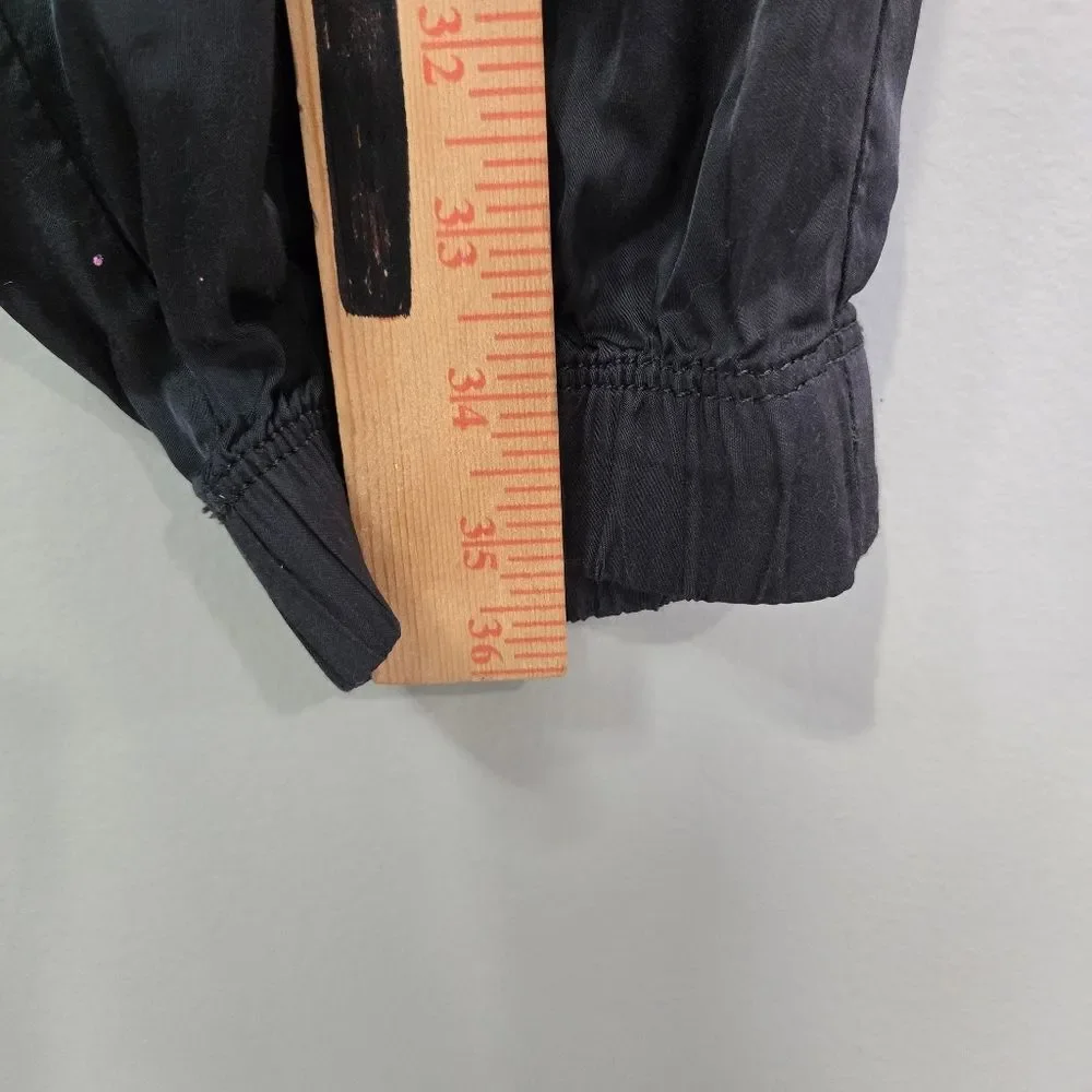Aerie Dark Grey Women's Satin Cargo Pants